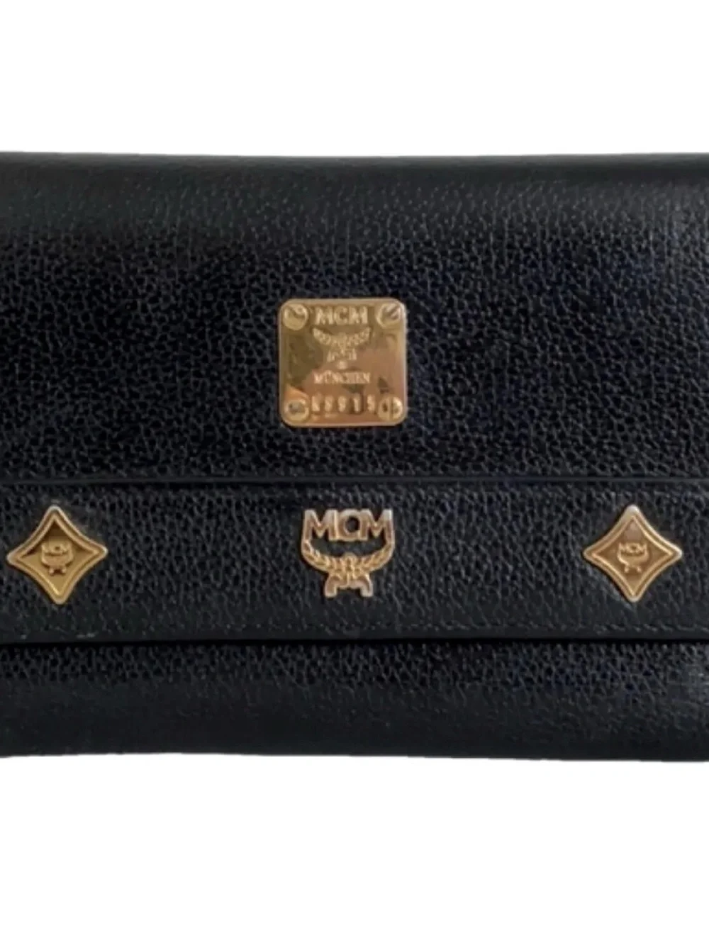 AUTHENTIC MCM Leather Backpack And Wallet Set (Originally Purchased Separately)